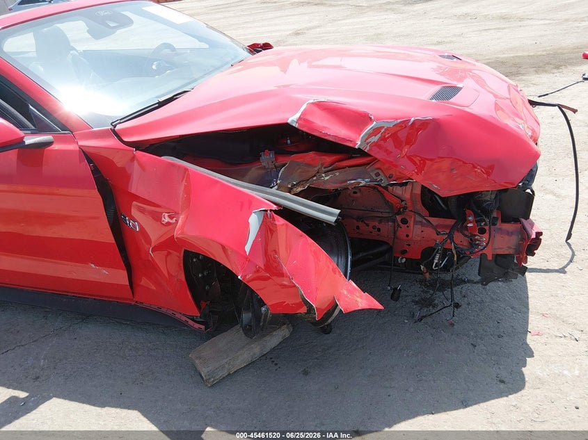 2021 Ford Mustang VIN 1FATP8FF8M5129525 IAAI salvage auction — FRONT END, Salvage (California), sold $7,200 on 2026-07-29 (photo 6)