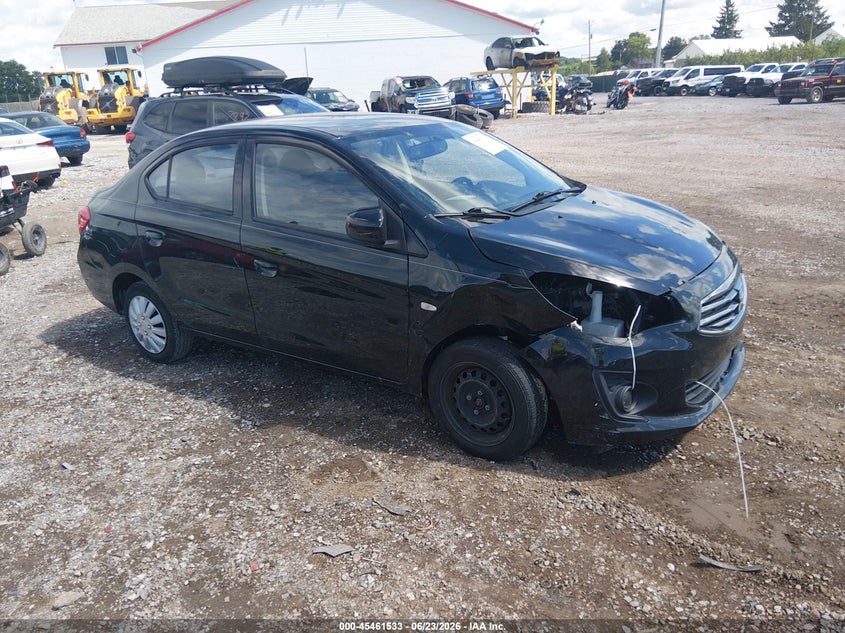 2017 Mitsubishi VIN ML32F3FJ6HHF20120 IAAI salvage auction — FRONT END, Salvage Title, sold $1,500 on 2026-07-22 (photo 1)