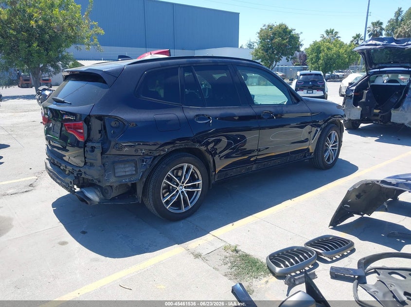 2018 BMW X3 VIN 5UXTS3C52J0Y97726 IAAI salvage auction — FRONT & REAR, Salvage (California), sold $12,300 on 2026-07-20 (photo 4)