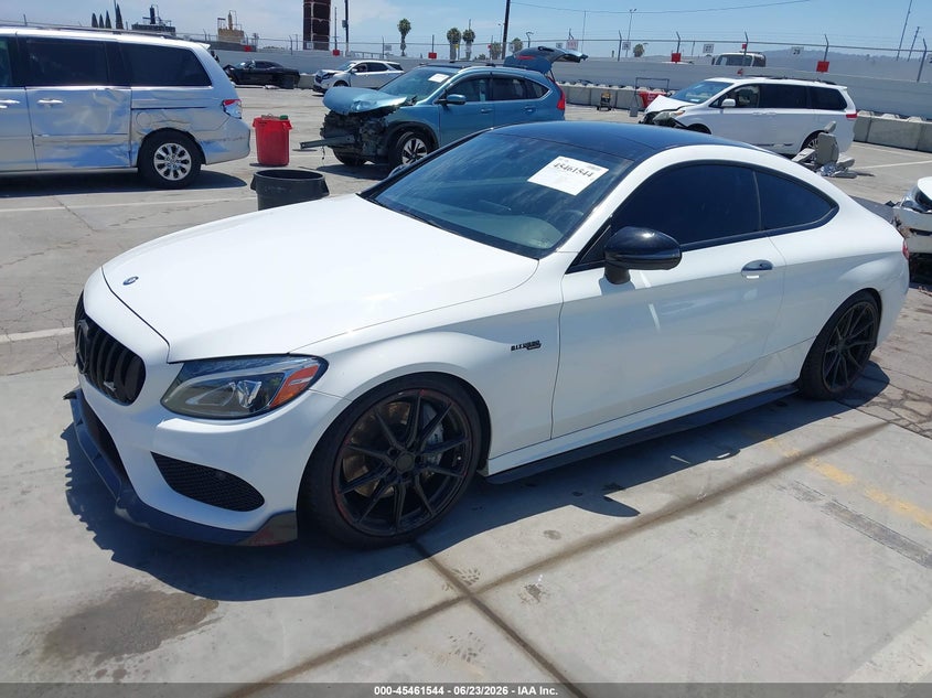 2017 Mercedes-benz VIN WDDWJ6EB5HF544397 IAAI salvage auction — FRONT END, Salvage Title, sold $13,200 on 2026-07-29 (photo 2)