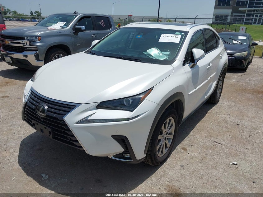 2019 Lexus Nx VIN JTJBARBZ5K2182871 IAAI salvage auction — RIGHT SIDE, Salvage (Texas), sold $7,100 on 2026-07-21 (photo 2)