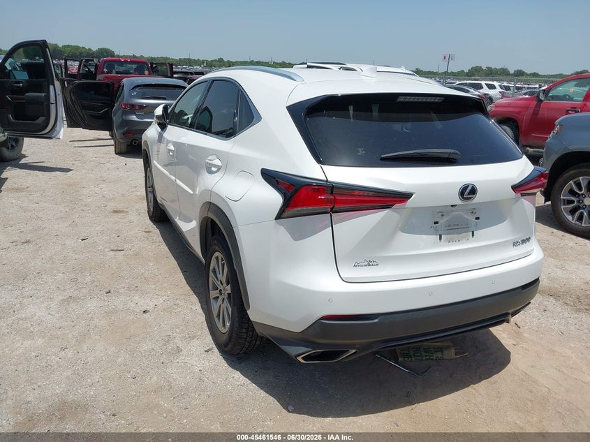 2019 Lexus Nx VIN JTJBARBZ5K2182871 IAAI salvage auction — RIGHT SIDE, Salvage (Texas), sold $7,100 on 2026-07-21 (photo 3)