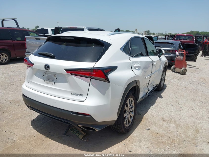 2019 Lexus Nx VIN JTJBARBZ5K2182871 IAAI salvage auction — RIGHT SIDE, Salvage (Texas), sold $7,100 on 2026-07-21 (photo 4)