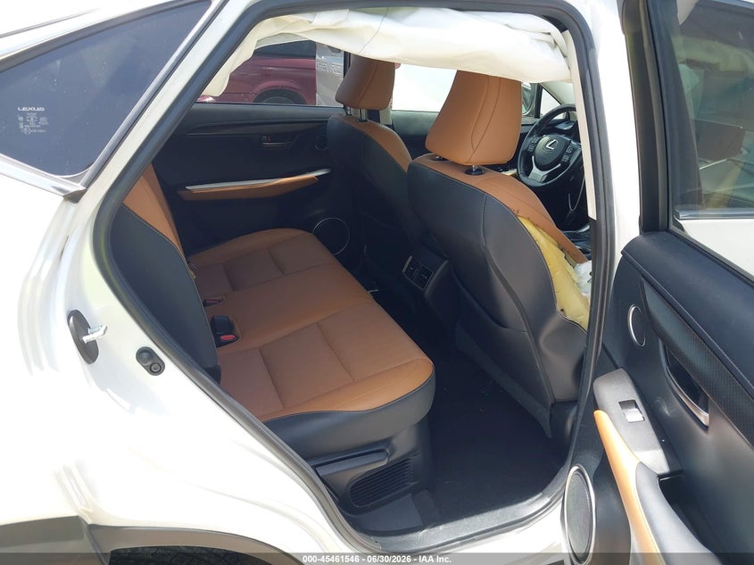 2019 Lexus Nx VIN JTJBARBZ5K2182871 IAAI salvage auction — RIGHT SIDE, Salvage (Texas), sold $7,100 on 2026-07-21 (photo 8)