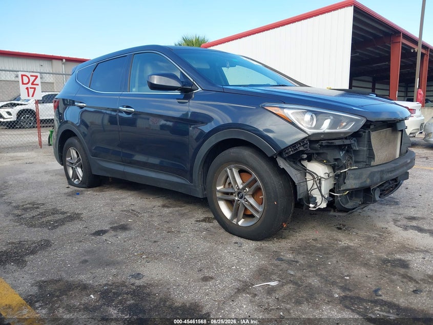 2017 Hyundai Santa fe VIN 5XYZTDLB2HG402384 IAAI salvage auction — NORMAL WEAR, Clear (Florida), sold $2,400 on 2026-07-06 (photo 1)