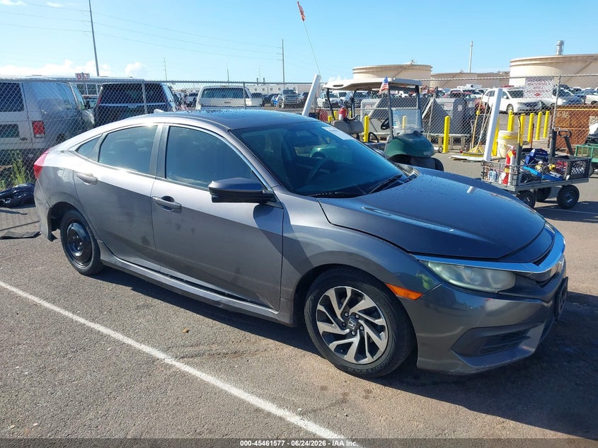 2017 Honda Civic VIN 2HGFC2F79HH550551 IAAI salvage auction — SIDE, Salvage Title, sold $625 on 2026-08-22 (photo 1)