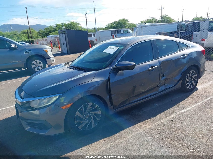 2017 Honda Civic VIN 2HGFC2F79HH550551 IAAI salvage auction — SIDE, Salvage Title, sold $625 on 2026-08-22 (photo 2)
