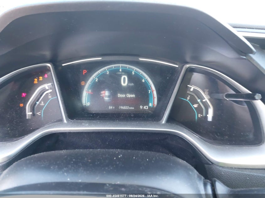 2017 Honda Civic VIN 2HGFC2F79HH550551 IAAI salvage auction — SIDE, Salvage Title, sold $625 on 2026-08-22 (photo 7)