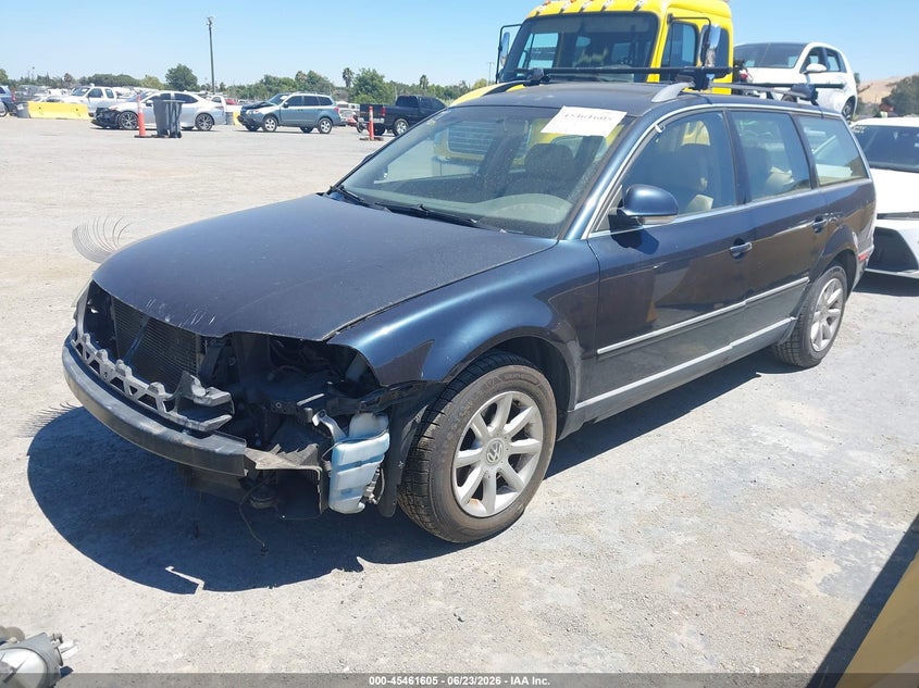 2004 Volkswagen Passat VIN WVWVD63B04E294082 IAAI salvage auction — FRONT END, Salvage (California), sold $300 on 2026-08-13 (photo 2)