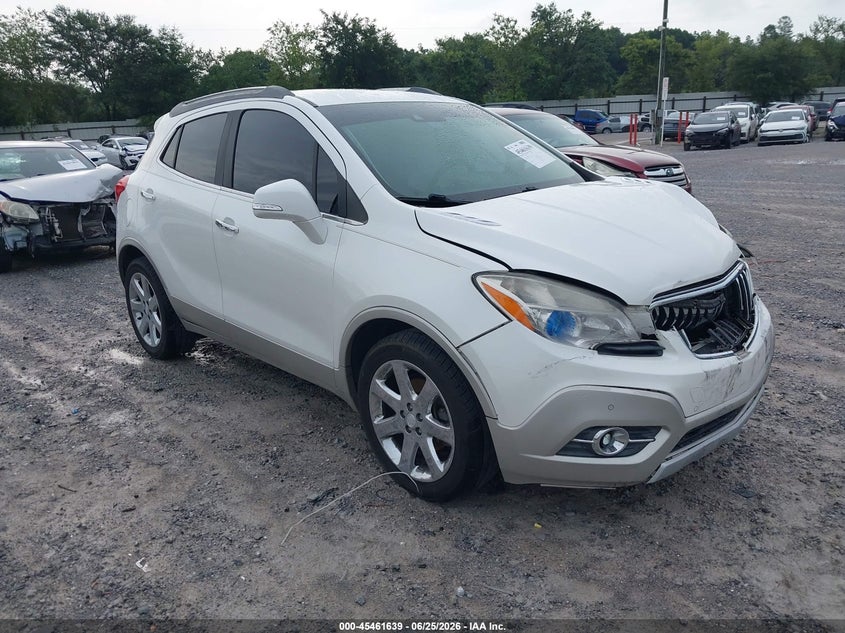 2014 Buick Encore VIN KL4CJDSB5EB652876 IAAI salvage auction — SIDE, Salvage Title, sold $675 on 2026-07-30 (photo 1)