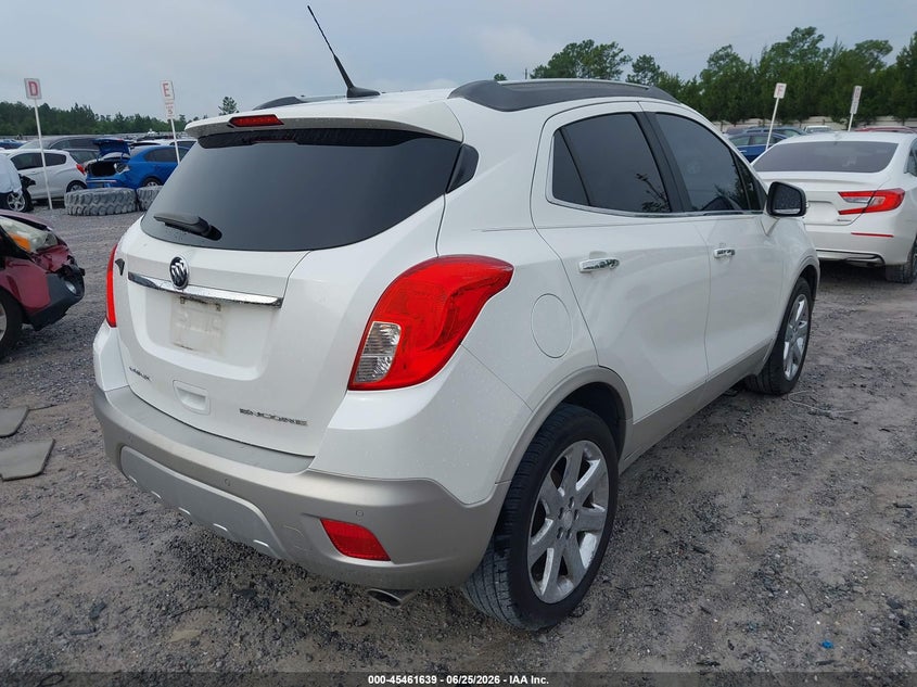 2014 Buick Encore VIN KL4CJDSB5EB652876 IAAI salvage auction — SIDE, Salvage Title, sold $675 on 2026-07-30 (photo 4)