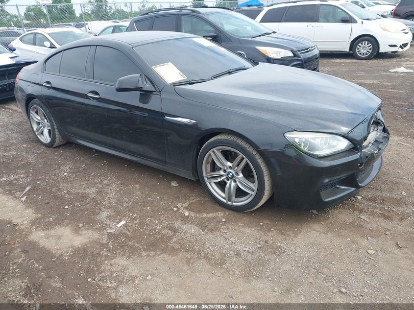 2015 BMW 6er VIN WBA6B8C59FD452991 IAAI salvage auction — FRONT END, Salvage (Ohio), sold $2,800 on 2026-07-30 (photo 1)