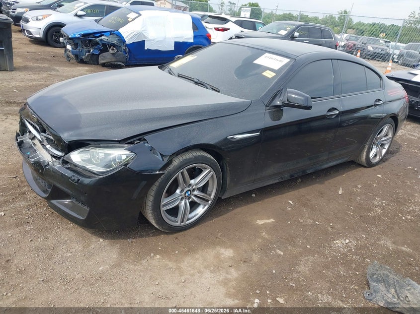 2015 BMW 6er VIN WBA6B8C59FD452991 IAAI salvage auction — FRONT END, Salvage (Ohio), sold $2,800 on 2026-07-30 (photo 2)