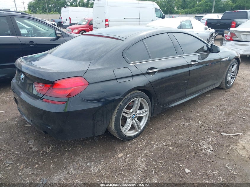 2015 BMW 6er VIN WBA6B8C59FD452991 IAAI salvage auction — FRONT END, Salvage (Ohio), sold $2,800 on 2026-07-30 (photo 4)