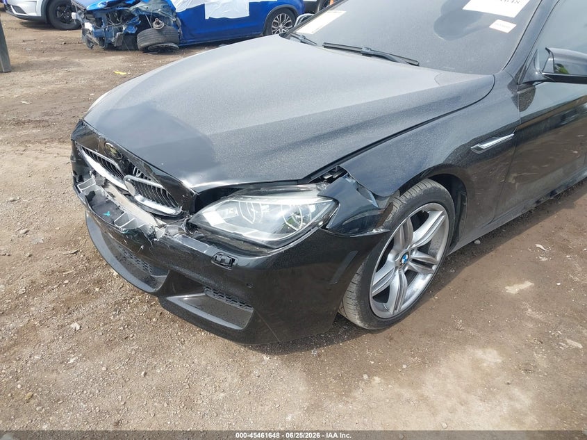 2015 BMW 6er VIN WBA6B8C59FD452991 IAAI salvage auction — FRONT END, Salvage (Ohio), sold $2,800 on 2026-07-30 (photo 6)