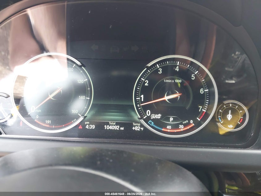 2015 BMW 6er VIN WBA6B8C59FD452991 IAAI salvage auction — FRONT END, Salvage (Ohio), sold $2,800 on 2026-07-30 (photo 7)