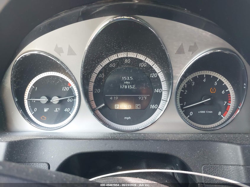 2009 Mercedes-benz C class VIN WDDGF81X19F206547 IAAI salvage auction — REAR END, Salvage (Mississippi), sold $825 on 2026-07-22 (photo 7)