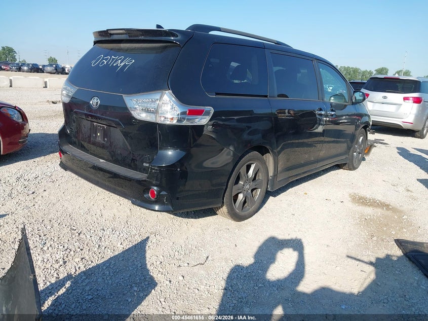 2020 Toyota Sienna VIN 5TDXZ3DC1LS027249 IAAI salvage auction — FRONT END, Salvage (Ohio), sold $425 on 2026-07-29 (photo 4)
