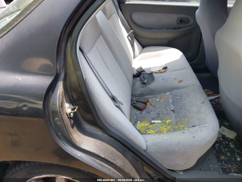 2003 Kia Spectra VIN KNAFB121435286004 IAAI salvage auction — NORMAL WEAR, Clear (Virginia), sold $225 on 2026-07-23 (photo 8)