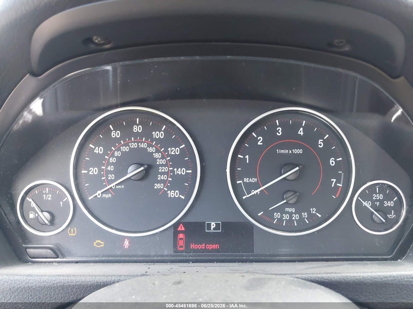 2016 BMW 3er VIN WBA8E9G54GNT84711 IAAI salvage auction — HAIL, Salvage (Illinois), sold $775 on 2026-08-18 (photo 7)