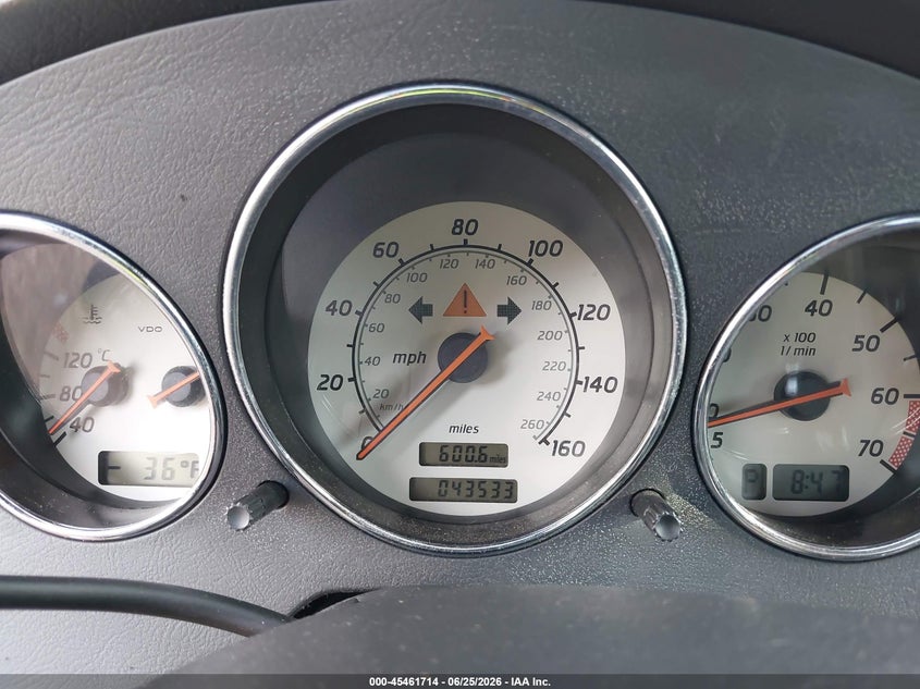 2002 Mercedes-benz Slk-klasse VIN WDBKK65F92F241251 IAAI salvage auction — NORMAL WEAR, Rebuilt (Indiana), sold $3,000 on 2026-07-15 (photo 7)