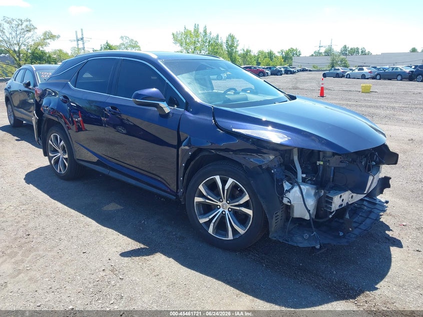 2016 Lexus Rx VIN JTJBZMCA8G2005565 IAAI salvage auction — FRONT END, Mv-907A (New York), sold $10,750 on 2026-07-07 (photo 1)