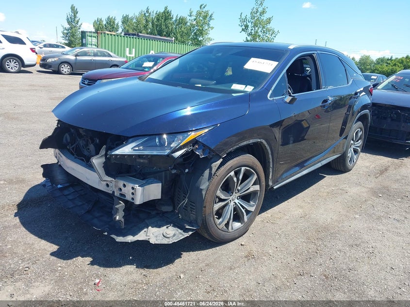 2016 Lexus Rx VIN JTJBZMCA8G2005565 IAAI salvage auction — FRONT END, Mv-907A (New York), sold $10,750 on 2026-07-07 (photo 2)