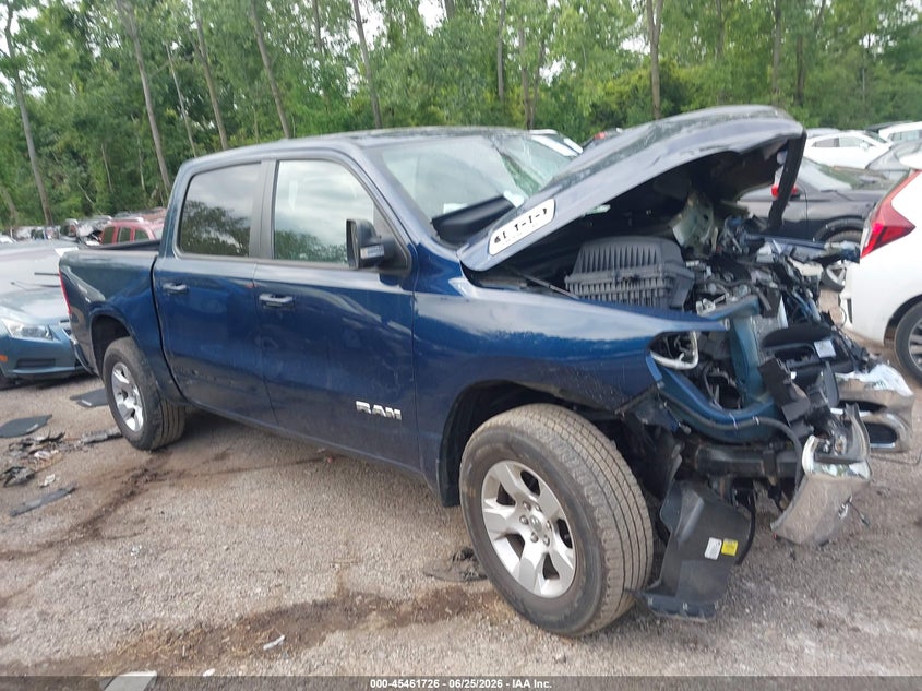2022 Ram 1500 VIN 1C6SRFFT2NN215223 IAAI salvage auction — FRONT END, Salvage (Ohio), sold $25 on 2026-07-31 (photo 1)