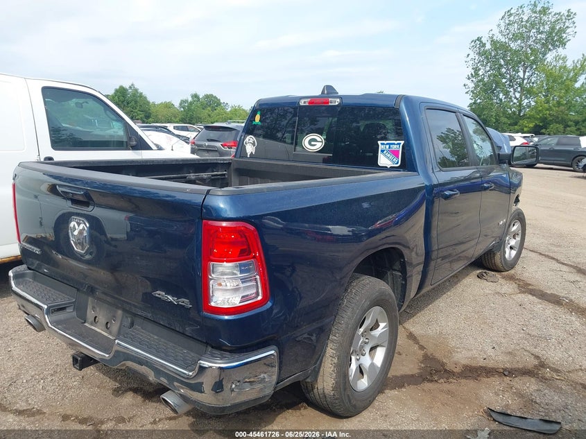 2022 Ram 1500 VIN 1C6SRFFT2NN215223 IAAI salvage auction — FRONT END, Salvage (Ohio), sold $25 on 2026-07-31 (photo 4)