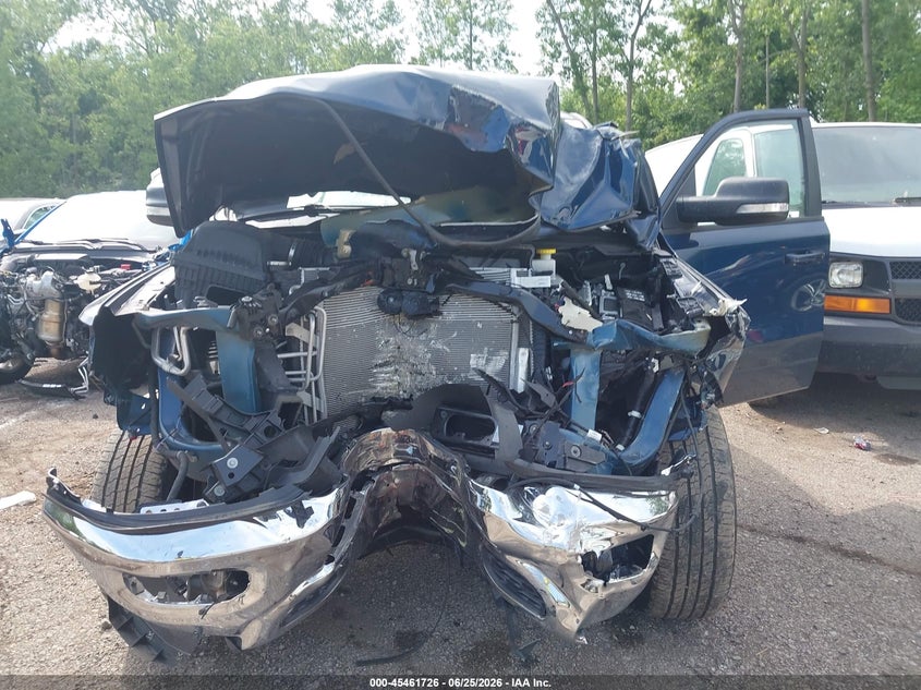 2022 Ram 1500 VIN 1C6SRFFT2NN215223 IAAI salvage auction — FRONT END, Salvage (Ohio), sold $25 on 2026-07-31 (photo 6)