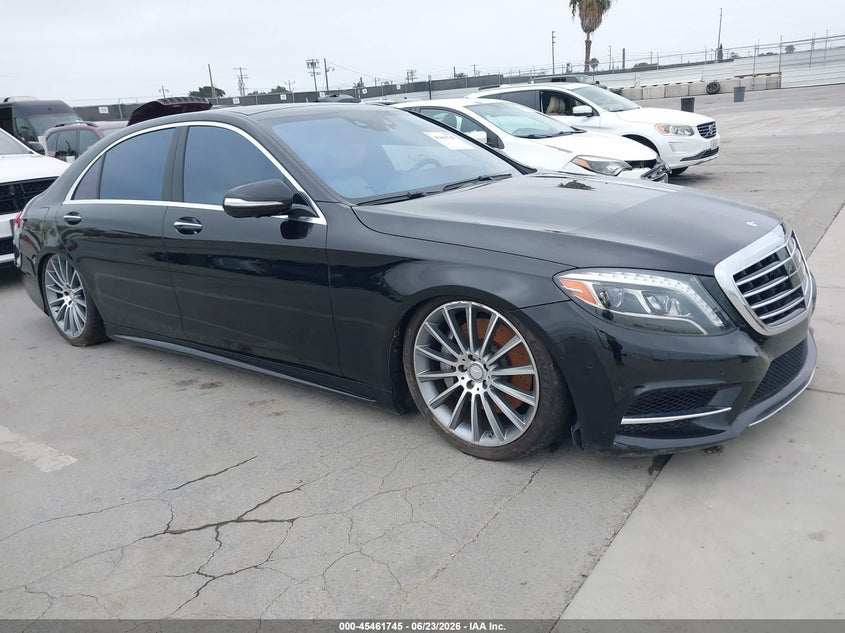 2015 Mercedes-benz S-klasse VIN WDDUG8CB4FA180326 IAAI salvage auction — NORMAL WEAR, Clear - Dealer Only (California), sold $7,275 on 2026-07-24 (photo 1)