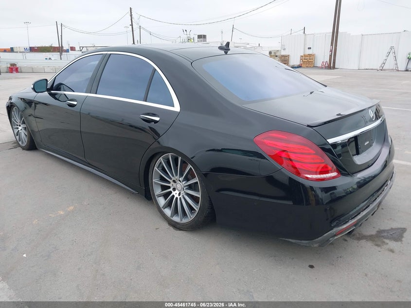 2015 Mercedes-benz S-klasse VIN WDDUG8CB4FA180326 IAAI salvage auction — NORMAL WEAR, Clear - Dealer Only (California), sold $7,275 on 2026-07-24 (photo 3)
