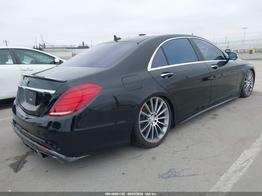 2015 Mercedes-benz S-klasse VIN WDDUG8CB4FA180326 IAAI salvage auction — NORMAL WEAR, Clear - Dealer Only (California), sold $7,275 on 2026-07-24 (photo 4)