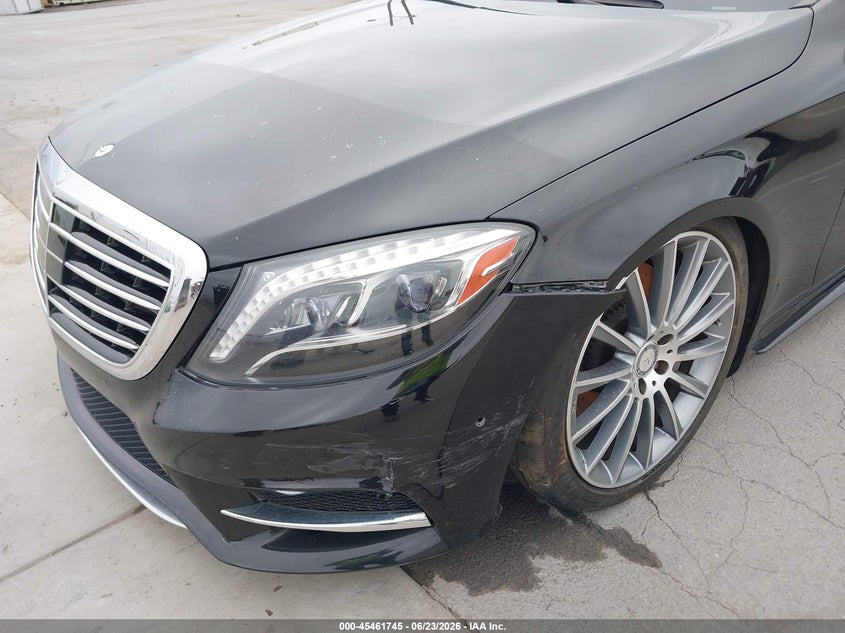 2015 Mercedes-benz S-klasse VIN WDDUG8CB4FA180326 IAAI salvage auction — NORMAL WEAR, Clear - Dealer Only (California), sold $7,275 on 2026-07-24 (photo 6)