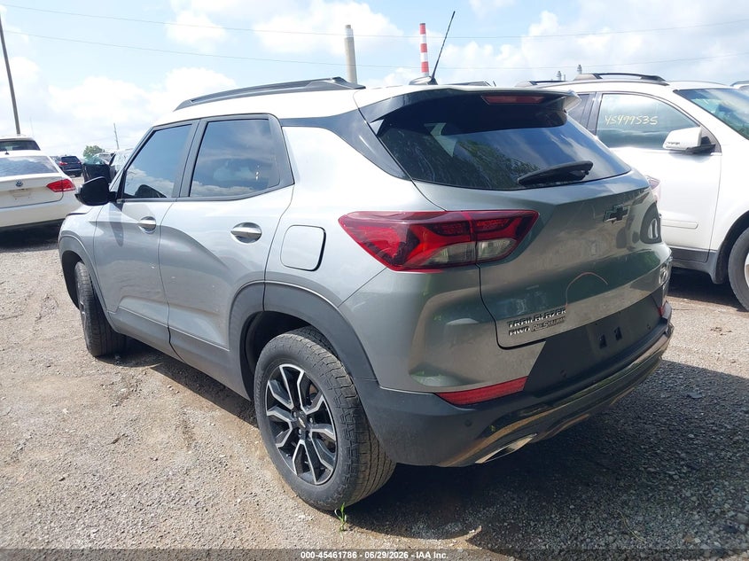 2023 Chevrolet Trailblazer VIN KL79MSSL8PB026064 IAAI salvage auction — FRONT END, Salvage (Indiana), sold $7,000 on 2026-08-01 (photo 3)
