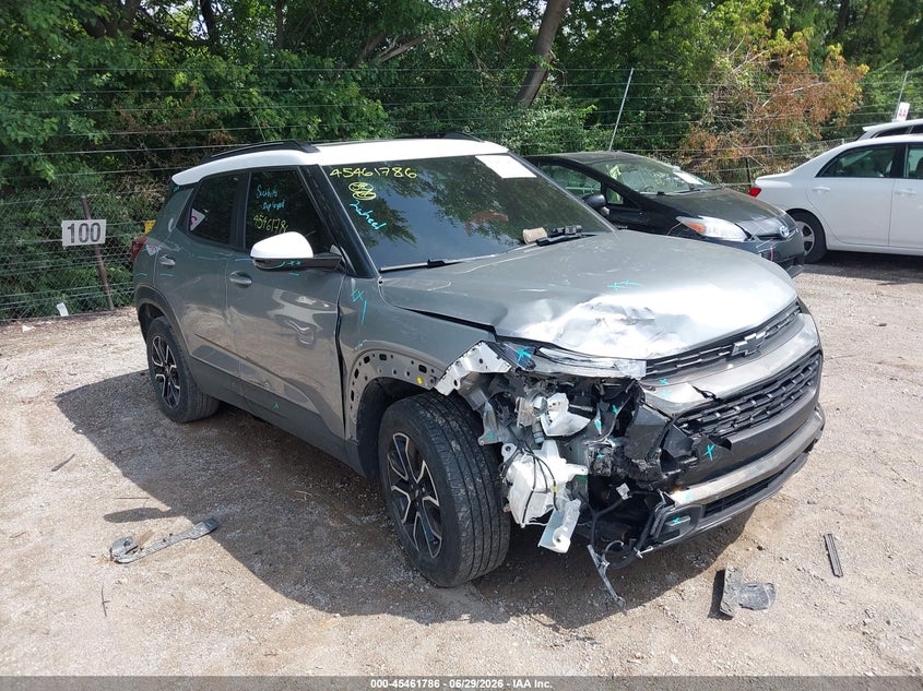 2023 Chevrolet Trailblazer VIN KL79MSSL8PB026064 IAAI salvage auction — FRONT END, Salvage (Indiana), sold $7,000 on 2026-08-01 (photo 6)