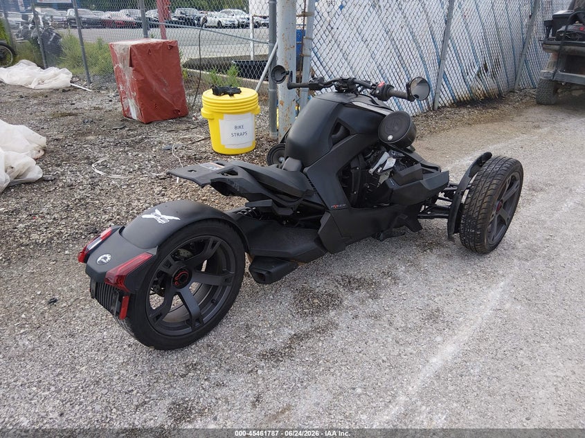 2021 Can-am/ brp Ryker VIN 3JB2FEG21MJ003833 IAAI salvage auction — REAR END, Salvage (Illinois), sold $675 on 2026-07-29 (photo 4)