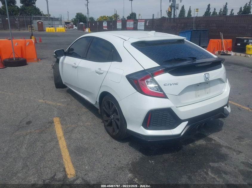 2018 Honda Civic VIN SHHFK7G45JU204543 IAAI salvage auction — FRONT END, Salvage (California), sold $6,000 on 2026-07-13 (photo 3)