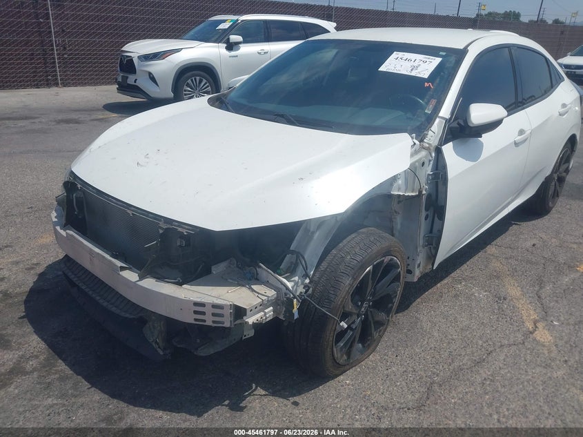 2018 Honda Civic VIN SHHFK7G45JU204543 IAAI salvage auction — FRONT END, Salvage (California), sold $6,000 on 2026-07-13 (photo 6)
