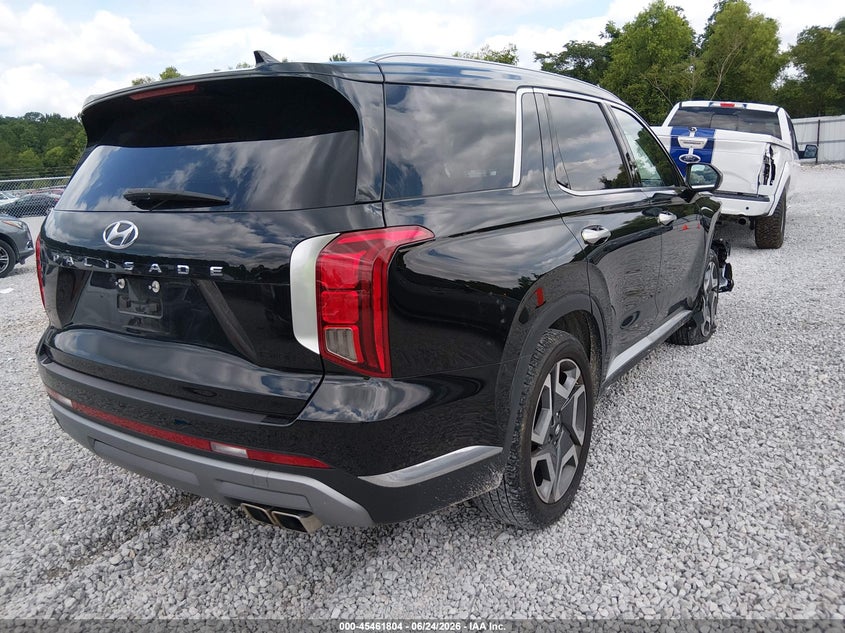 2023 Hyundai Palisade VIN KM8R54GEXPU556297 IAAI salvage auction — RIGHT FRONT, Salvage Title, sold $8,600 on 2026-07-30 (photo 4)