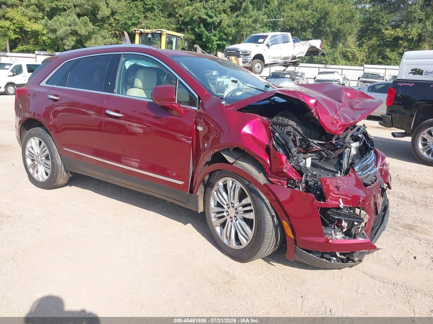 2017 Cadillac Xt5 VIN 1GYKNCRS3HZ238748 IAAI salvage auction — FRONT END, Wait Title, sold $775 on 2026-10-02 (photo 1)