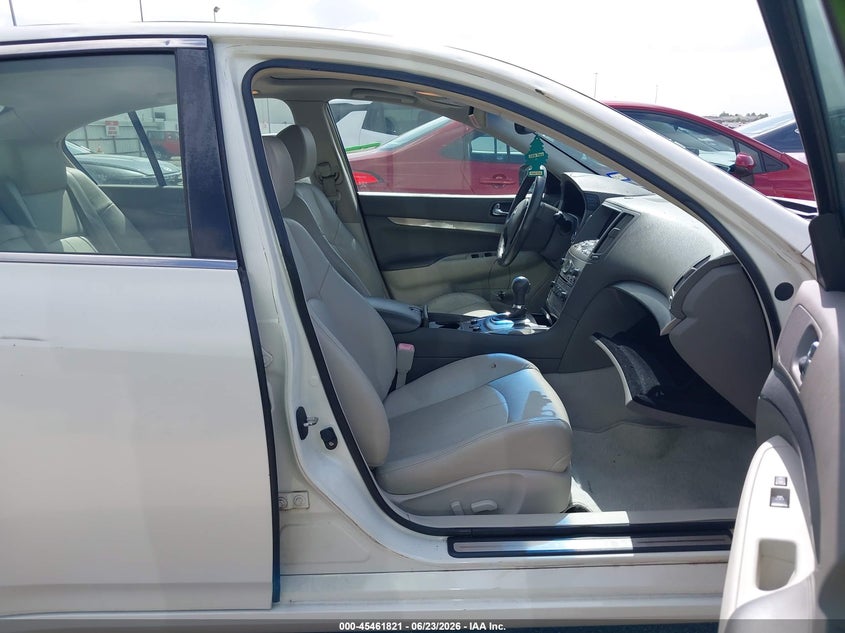 2013 Infiniti G VIN JN1CV6AR7DM757977 IAAI salvage auction — NORMAL WEAR, Original (Texas), sold $525 on 2026-07-09 (photo 5)