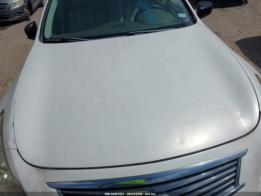 2013 Infiniti G VIN JN1CV6AR7DM757977 IAAI salvage auction — NORMAL WEAR, Original (Texas), sold $525 on 2026-07-09 (photo 6)