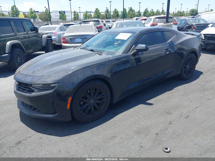 2019 Chevrolet Camaro VIN 1G1FB1RS6K0105751 IAAI salvage auction — RIGHT SIDE, Salvage Title, sold $5,550 on 2026-07-10 (photo 2)