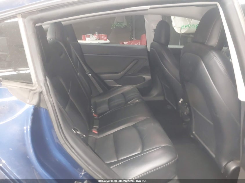 2021 Tesla Model 3 VIN 5YJ3E1EA7MF870499 IAAI salvage auction — LEFT REAR, Salvage (Arizona), sold $5,500 on 2026-07-30 (photo 8)