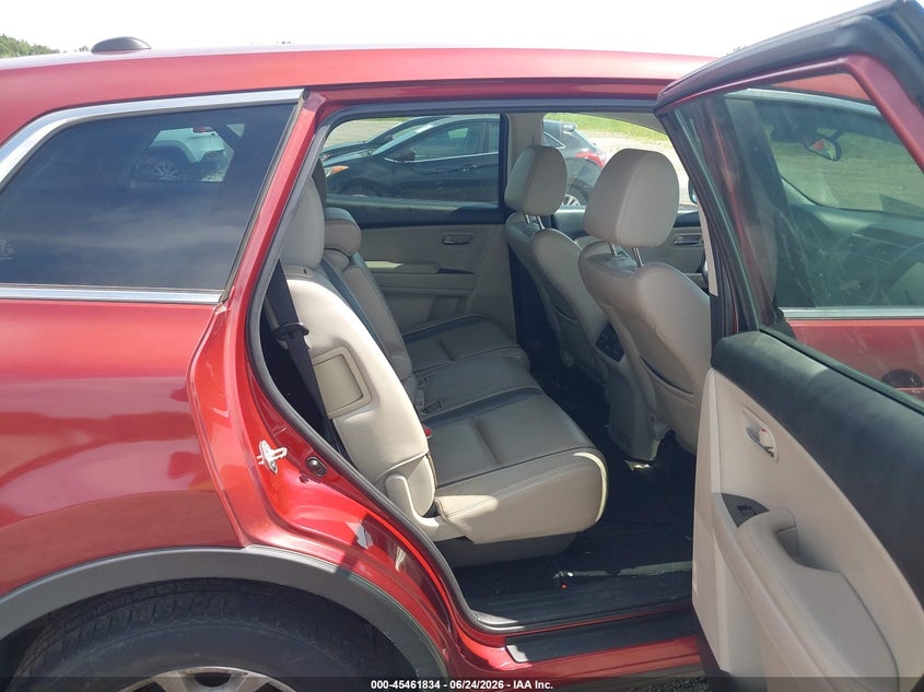 2012 Mazda Cx-9 VIN JM3TB2CA7C0359381 IAAI salvage auction — NORMAL WEAR, Clear (Alabama), sold $275 on 2026-07-29 (photo 8)