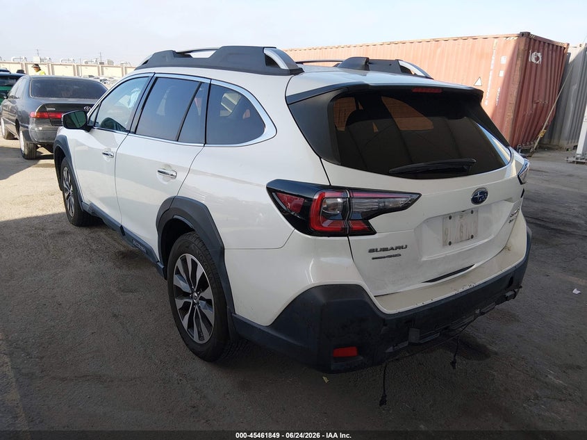 2023 Subaru Outback VIN 4S4BTAPC6P3186864 IAAI salvage auction — REAR END, Salvage Title, sold $11,400 on 2026-07-27 (photo 3)