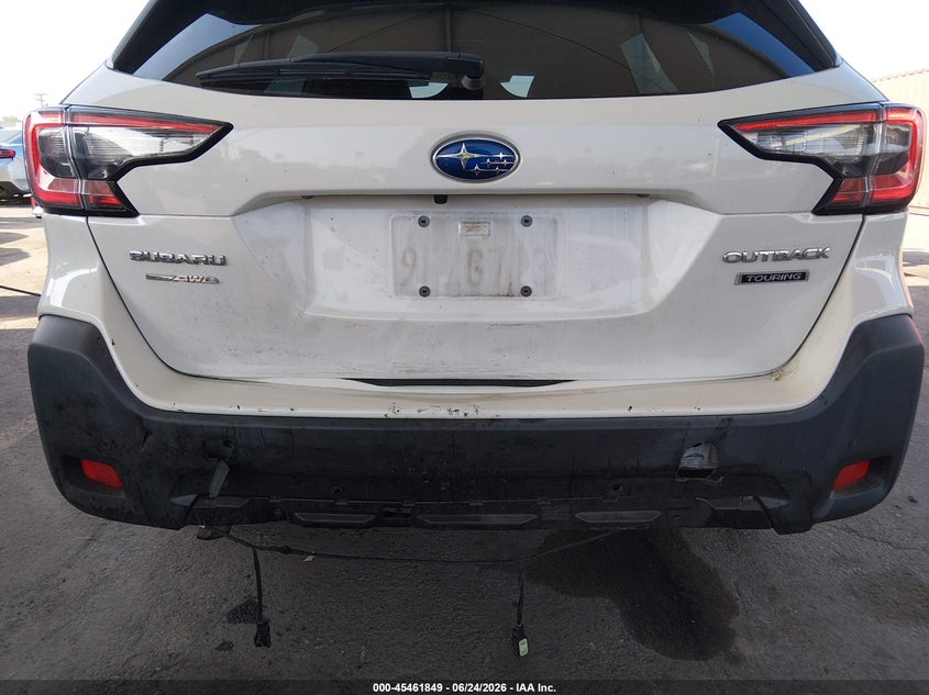 2023 Subaru Outback VIN 4S4BTAPC6P3186864 IAAI salvage auction — REAR END, Salvage Title, sold $11,400 on 2026-07-27 (photo 6)