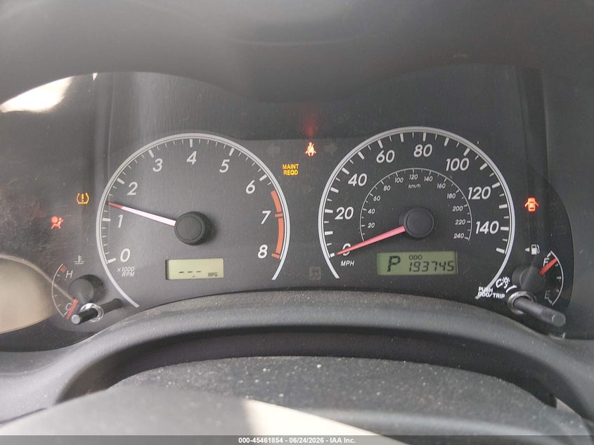 2013 Toyota Corolla VIN 5YFBU4EE5DP138072 IAAI salvage auction — NORMAL WEAR, Original (Texas), sold $825 on 2026-07-13 (photo 7)