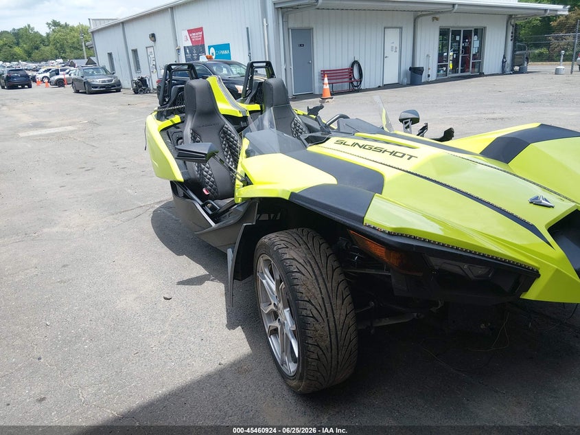 2023 Polaris Slingshot VIN 57XAAPHD0P8156236 IAAI salvage auction — LEFT FRONT, Salvage (Connecticut), sold $6,550 on 2026-07-08 (photo 1)